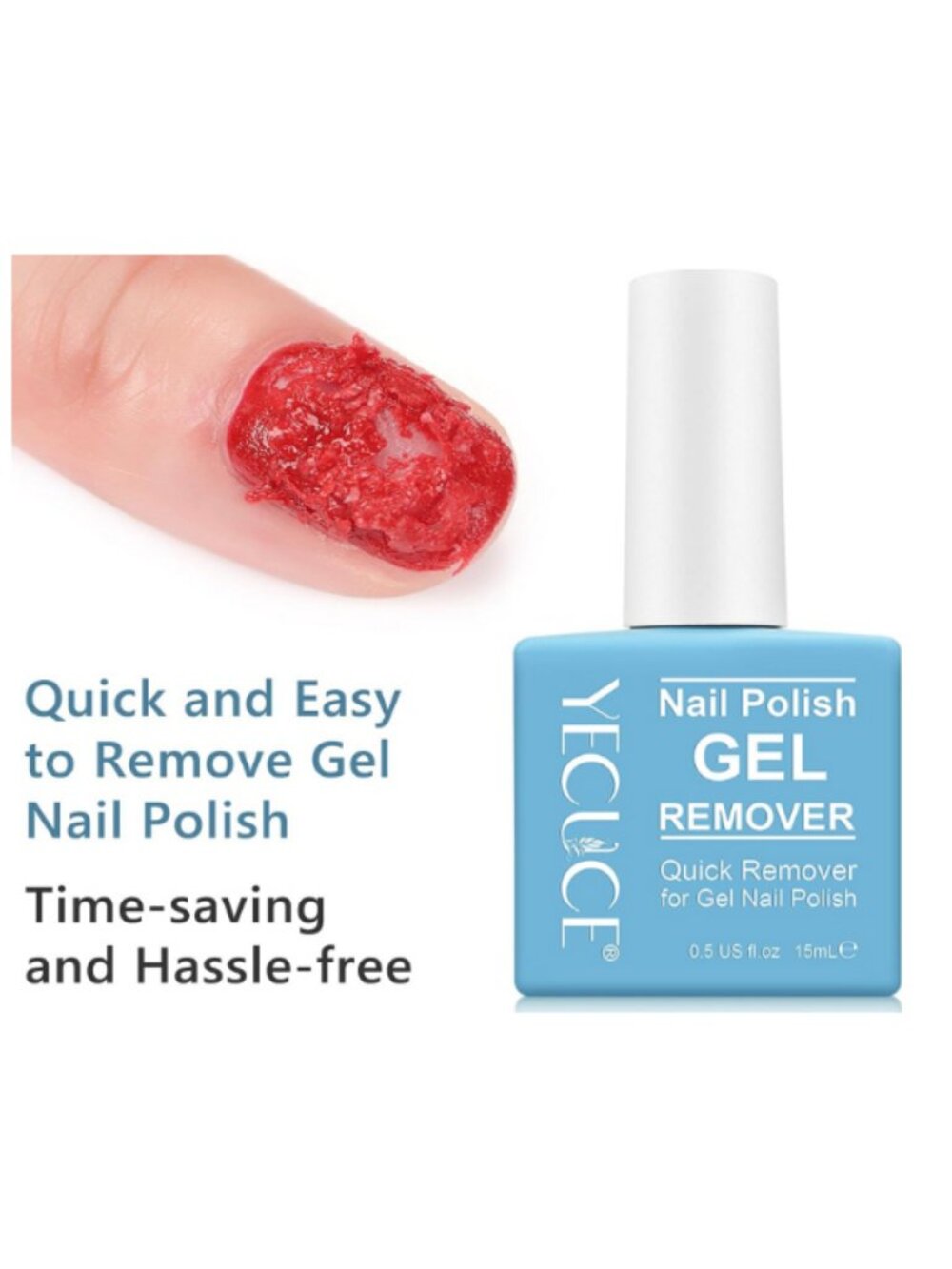 Bundle of 4 Bottles of Gel Nail Polish Remover - Picture 7 of 7